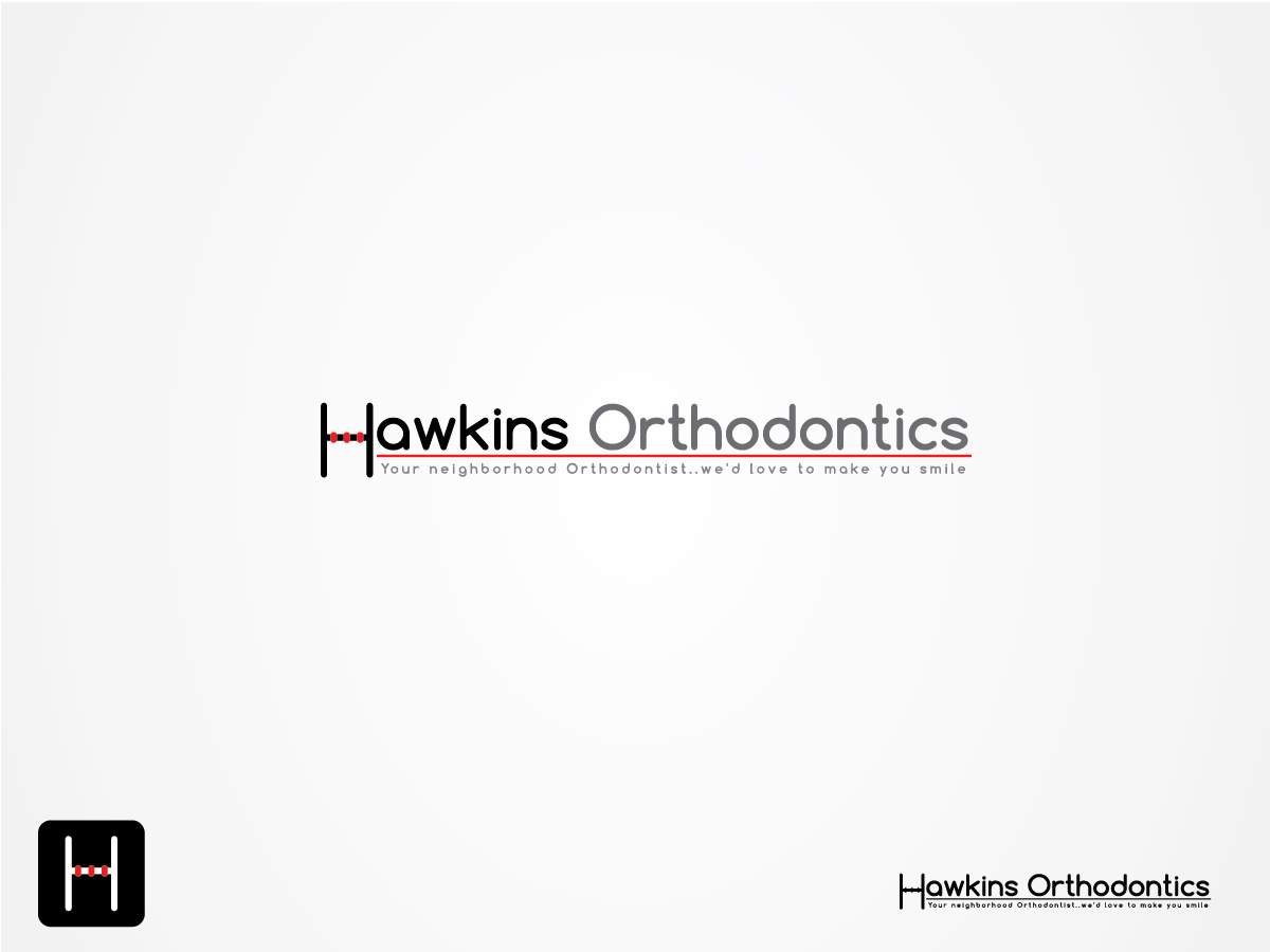 Diseño de Logo por Brain.Art para Hawkins Orthodontics | Diseño #4701809