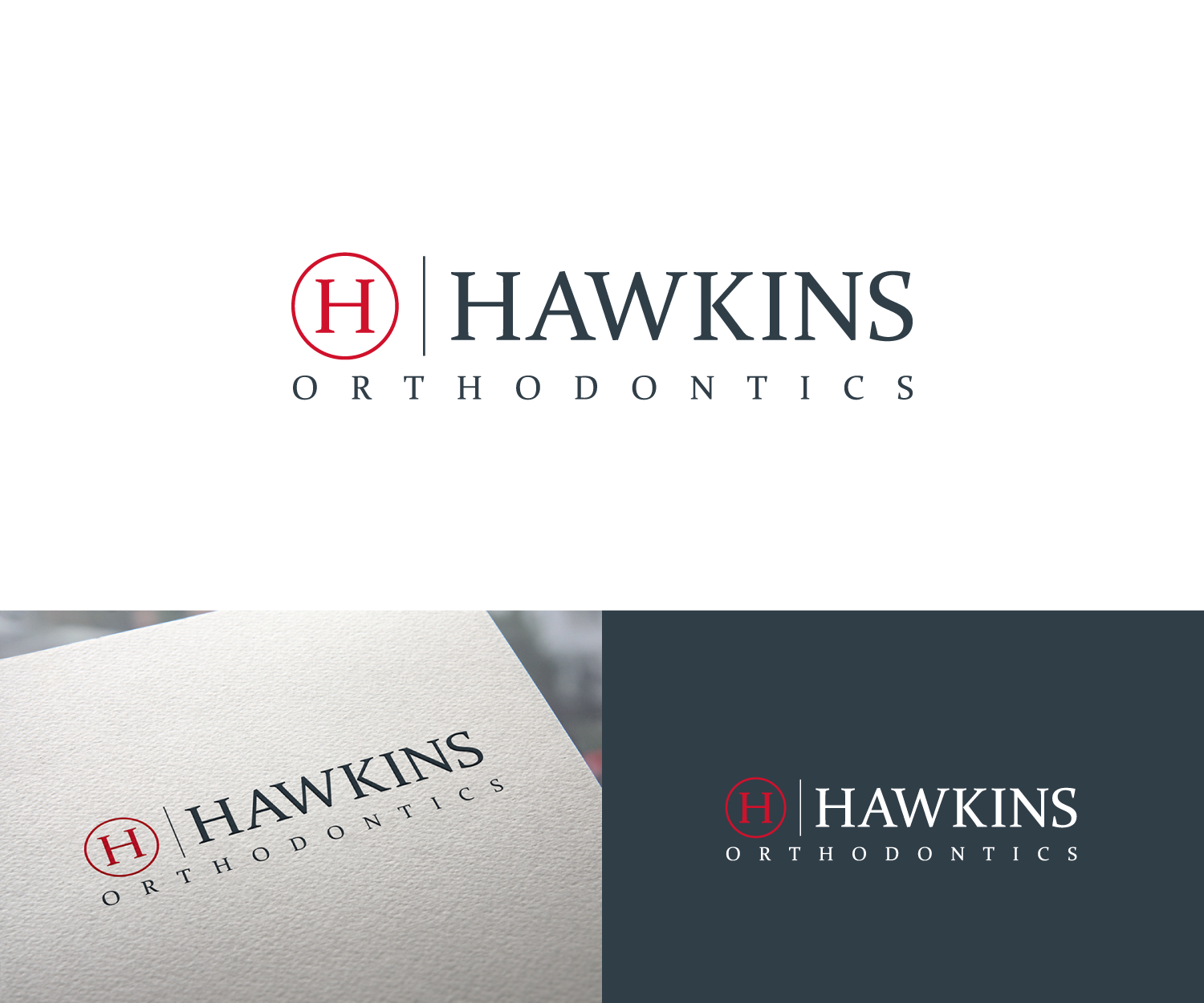 Diseño de Logo por kps para Hawkins Orthodontics | Diseño #4780198