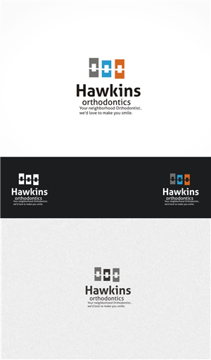 Logo-Design von gray mind für Hawkins Orthodontics | Design #4771161