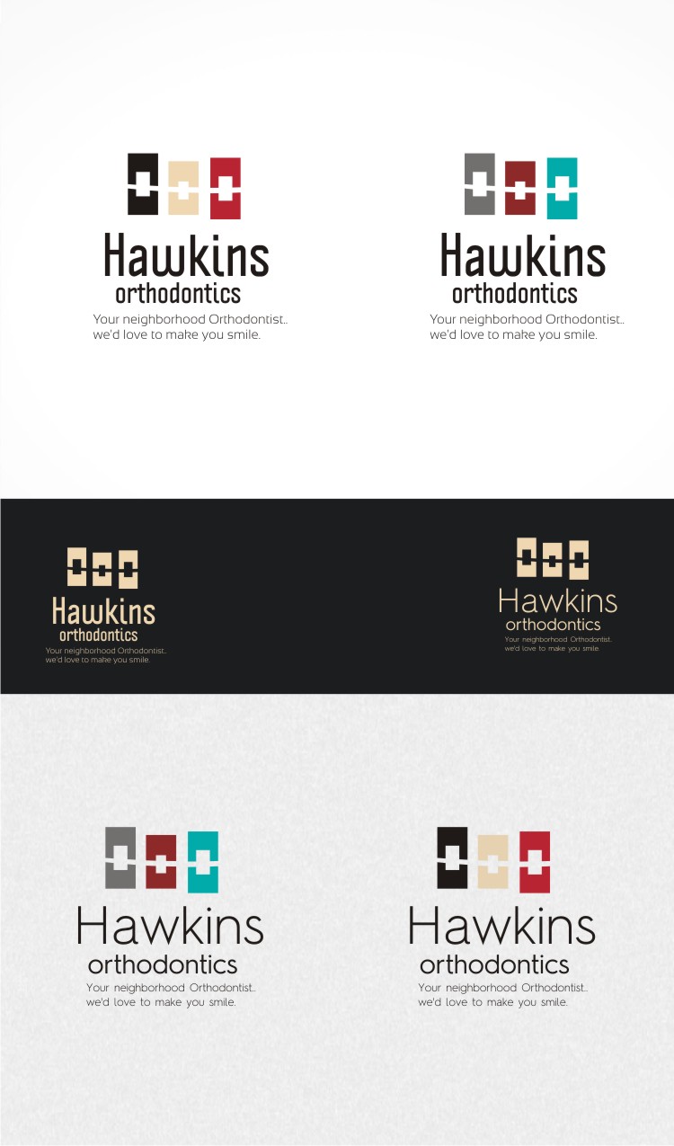 Logo Design by gray mind for Hawkins Orthodontics | Design #4778032