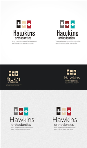 Diseño de Logo por gray mind para Hawkins Orthodontics | Diseño: #4778032