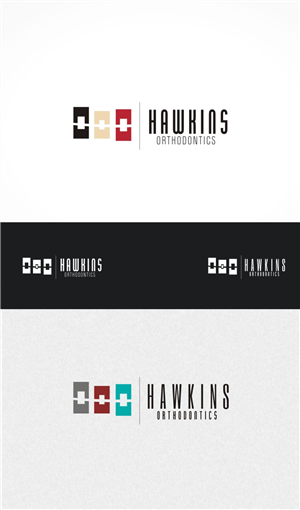 Diseño de Logo por gray mind para Hawkins Orthodontics | Diseño: #4785097