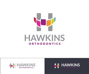 Diseño de Logo por Nekiy para Hawkins Orthodontics | Diseño: #4788373