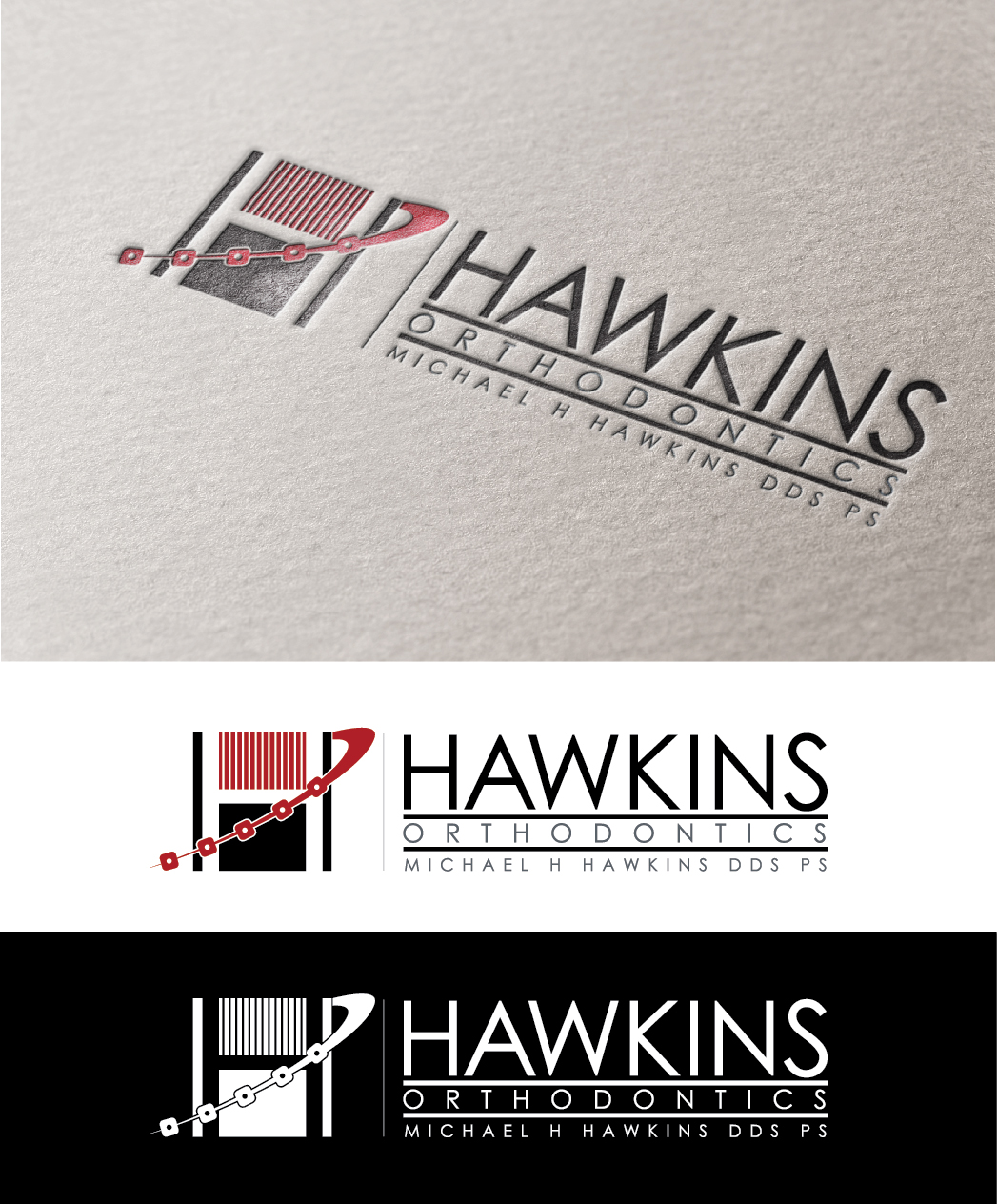 Logo-Design von mindscape für Hawkins Orthodontics | Design #4717883