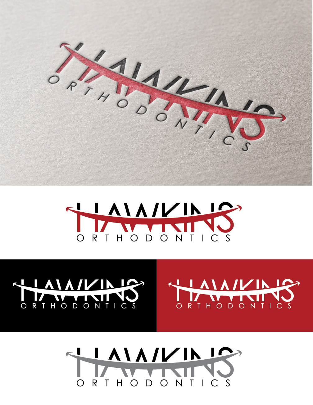 Diseño de Logo por mindscape para Hawkins Orthodontics | Diseño #4785388