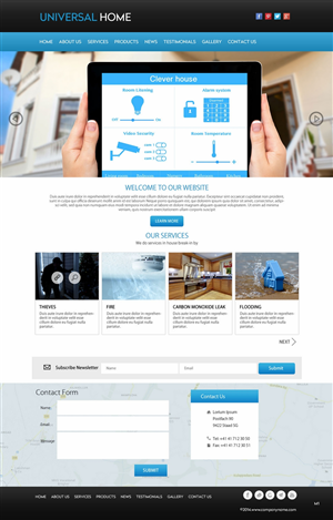 Web Design par pb pour ce projet | Design : #4716536
