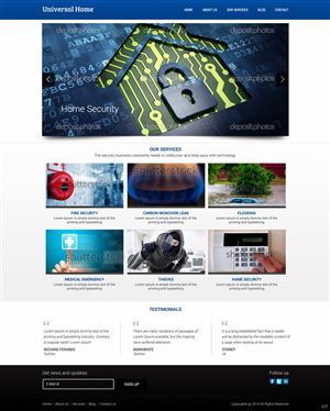 Web Design by pb for this project | Design: #4716579