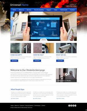 Web Design by pb for this project | Design: #4716592