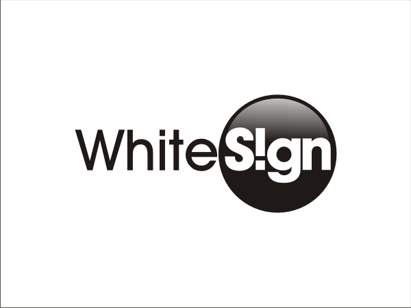 Logo Design by subhadip for WhiteSign | Design #220352