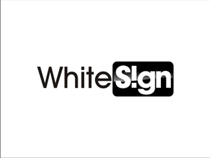 Logo Design by subhadip for WhiteSign | Design #220353