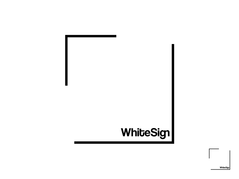 Logo-Design von maliciadigital für WhiteSign | Design #220686