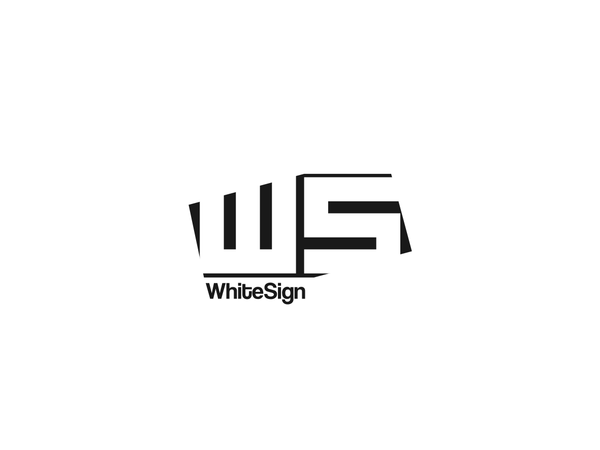 Logo Design by maliciadigital for WhiteSign | Design #221410