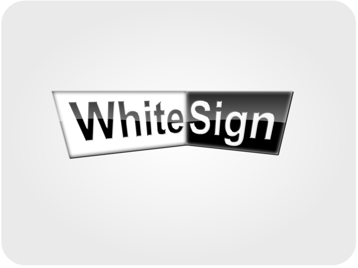 Logo Design by REDcrackers.com for WhiteSign | Design #223666