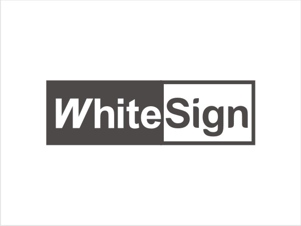 Logo Design by Logocraft for WhiteSign | Design #220436