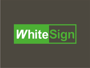 Logo Design by Logocraft for WhiteSign | Design: #220437