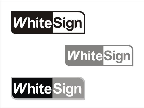 Logo Design by Logocraft for WhiteSign | Design #221171