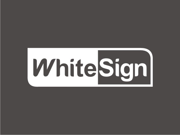 Logo Design by Logocraft for WhiteSign | Design #221174