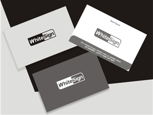 Logo-Design von Logocraft für WhiteSign | Design: #229540