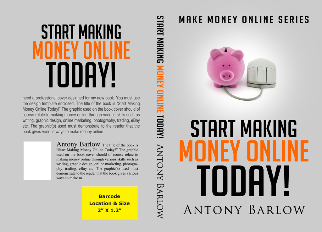 Book Cover Design by langao124 for Anthony Barlow | Design #1352160