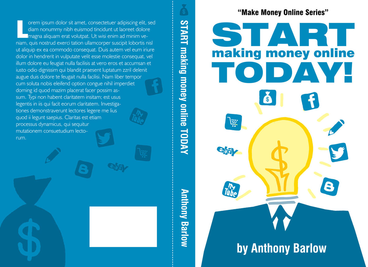 Book Cover Design by Tico for Anthony Barlow | Design #1365349
