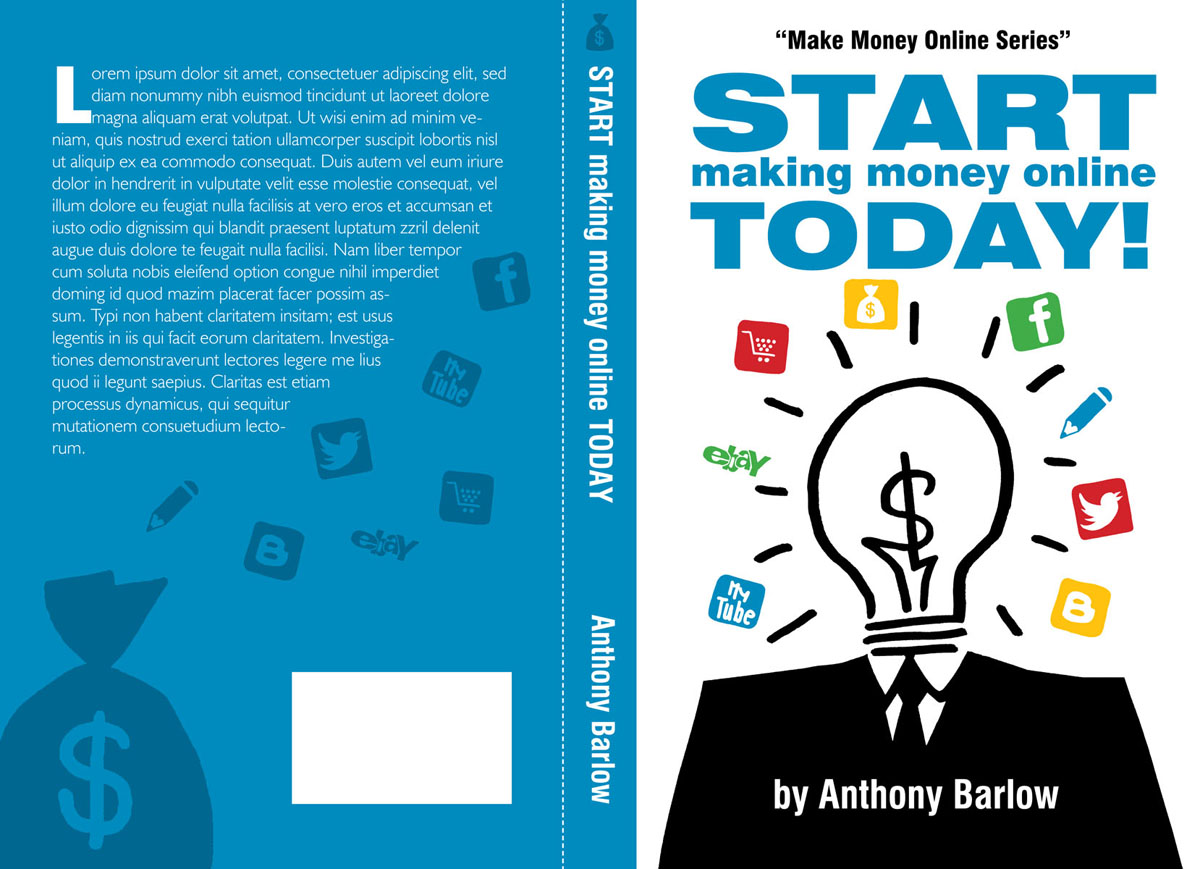 Book Cover Design by Tico for Anthony Barlow | Design #1365359