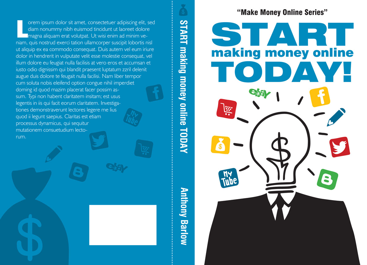 Buchumschlag Design von Tico für Anthony Barlow | Design #1377210