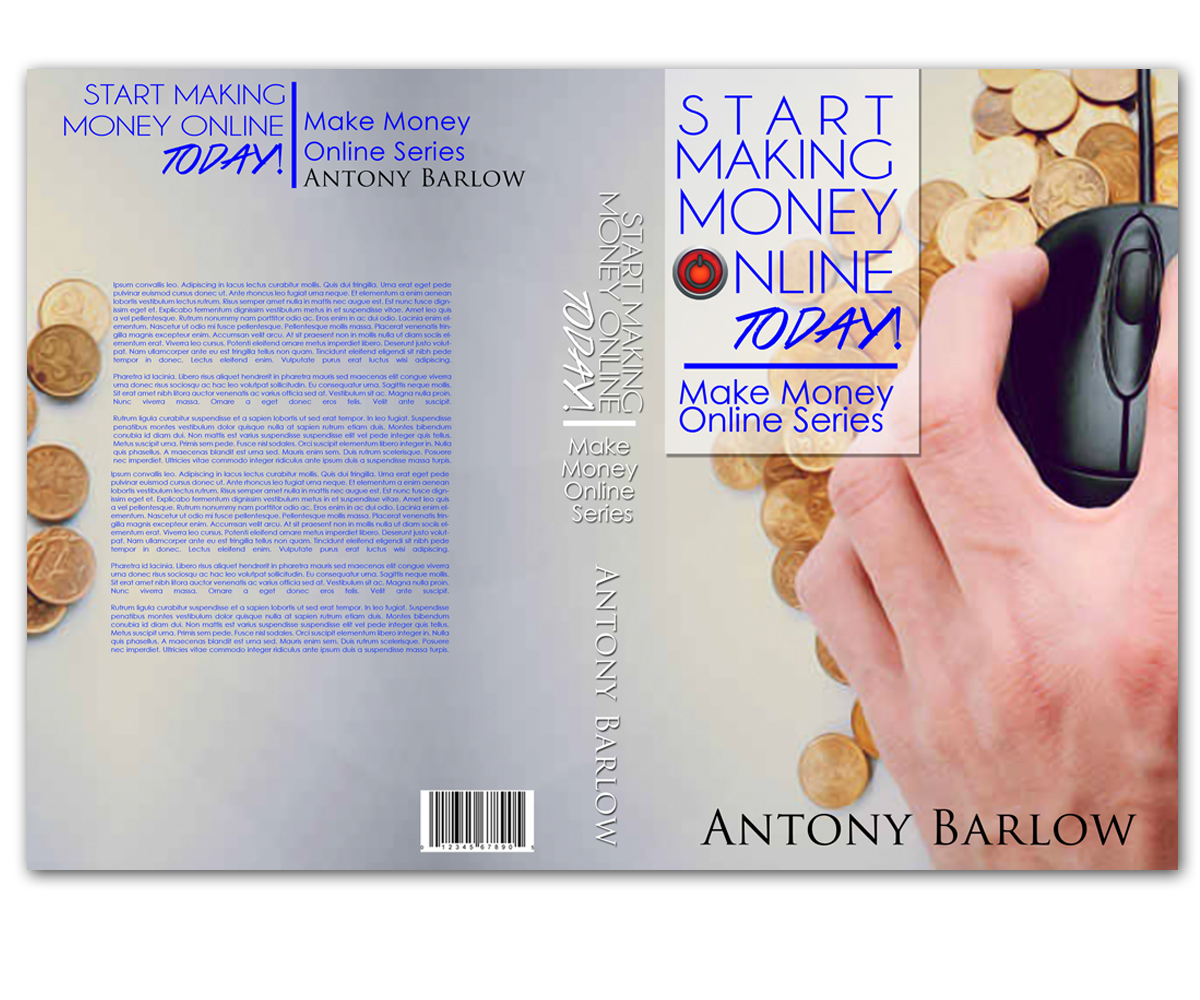 Diseño de portada de libro por Adjayceency para Anthony Barlow | Diseño #1337380