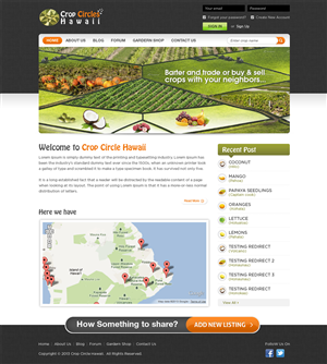 Wordpress Design by Mayank Patel for CCH | Design: #1396358