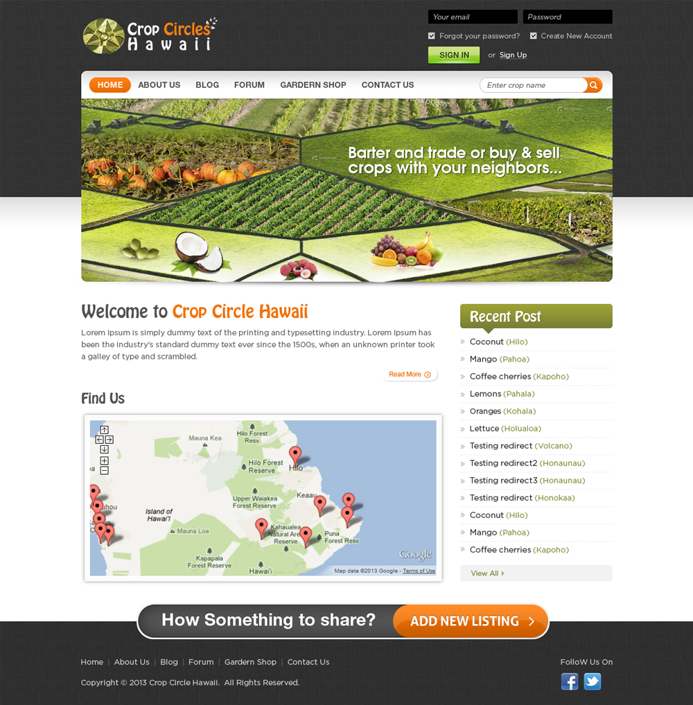 Wordpress Design by Mayank Patel for CCH | Design #1396385