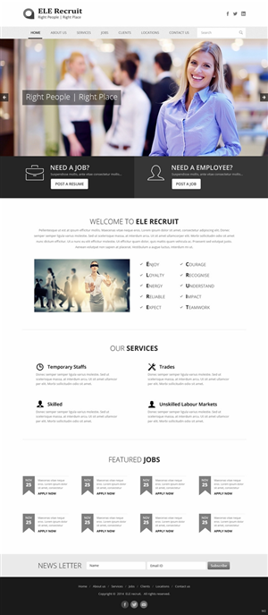 Web Design by pb for Pacem Limited | Design: #4971307