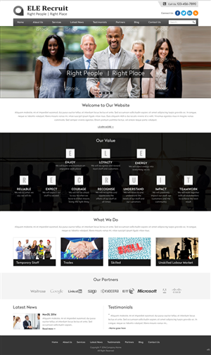 Web Design by pb for Pacem Limited | Design: #4979958