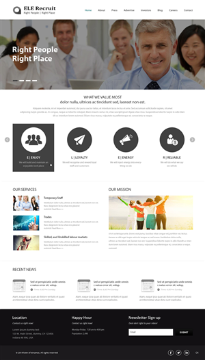Web Design by pb for Pacem Limited | Design: #4979966