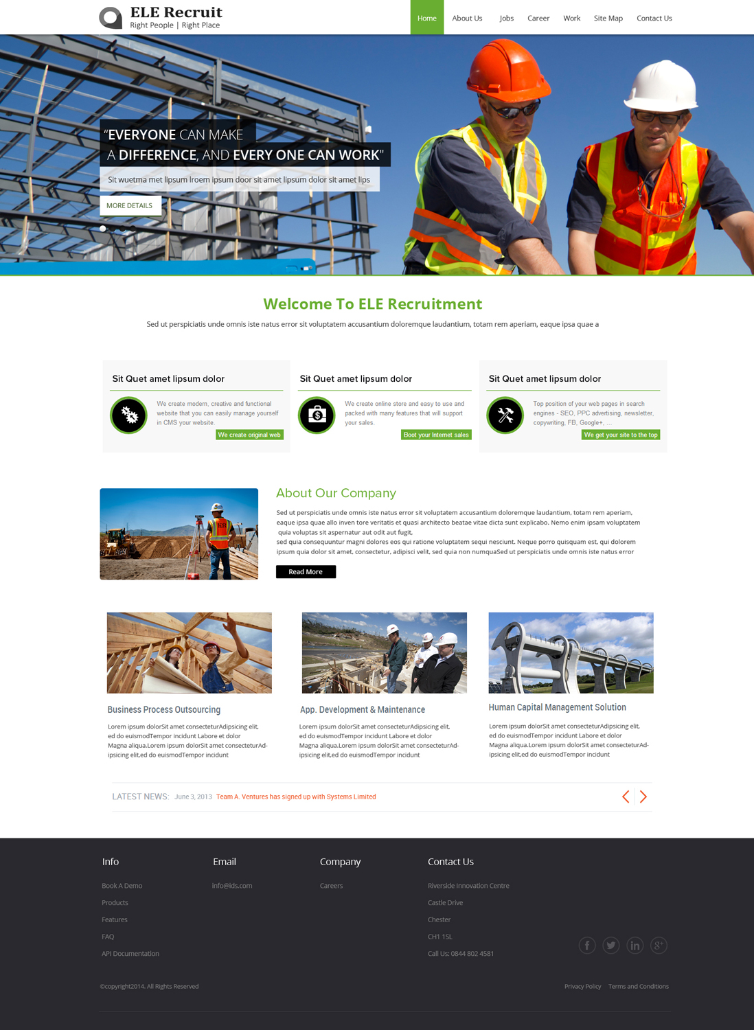 Web Design by OM for Pacem Limited | Design #5006972