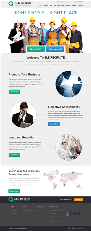 Web Design by OM for Pacem Limited | Design: #5006976