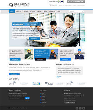 Web Design by OM for Pacem Limited | Design: #5006994