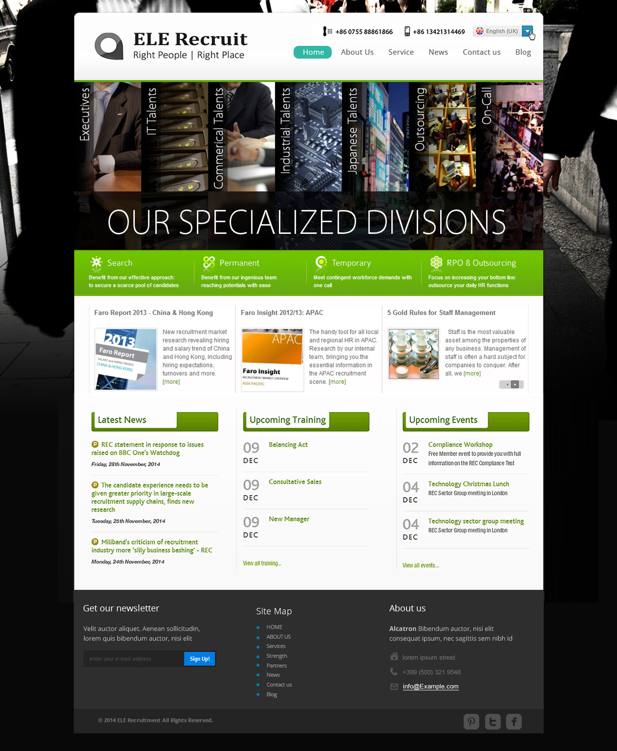 Web Design by OM for Pacem Limited | Design #5015366