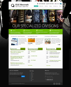 Web Design by OM for Pacem Limited | Design: #5015366