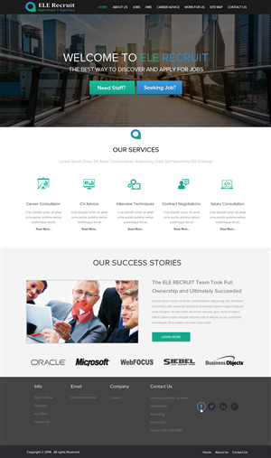 Web Design by OM for Pacem Limited | Design: #5015373