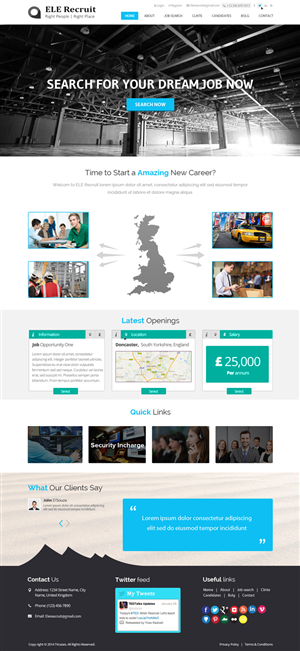 Web Design by OM for Pacem Limited | Design: #5021907