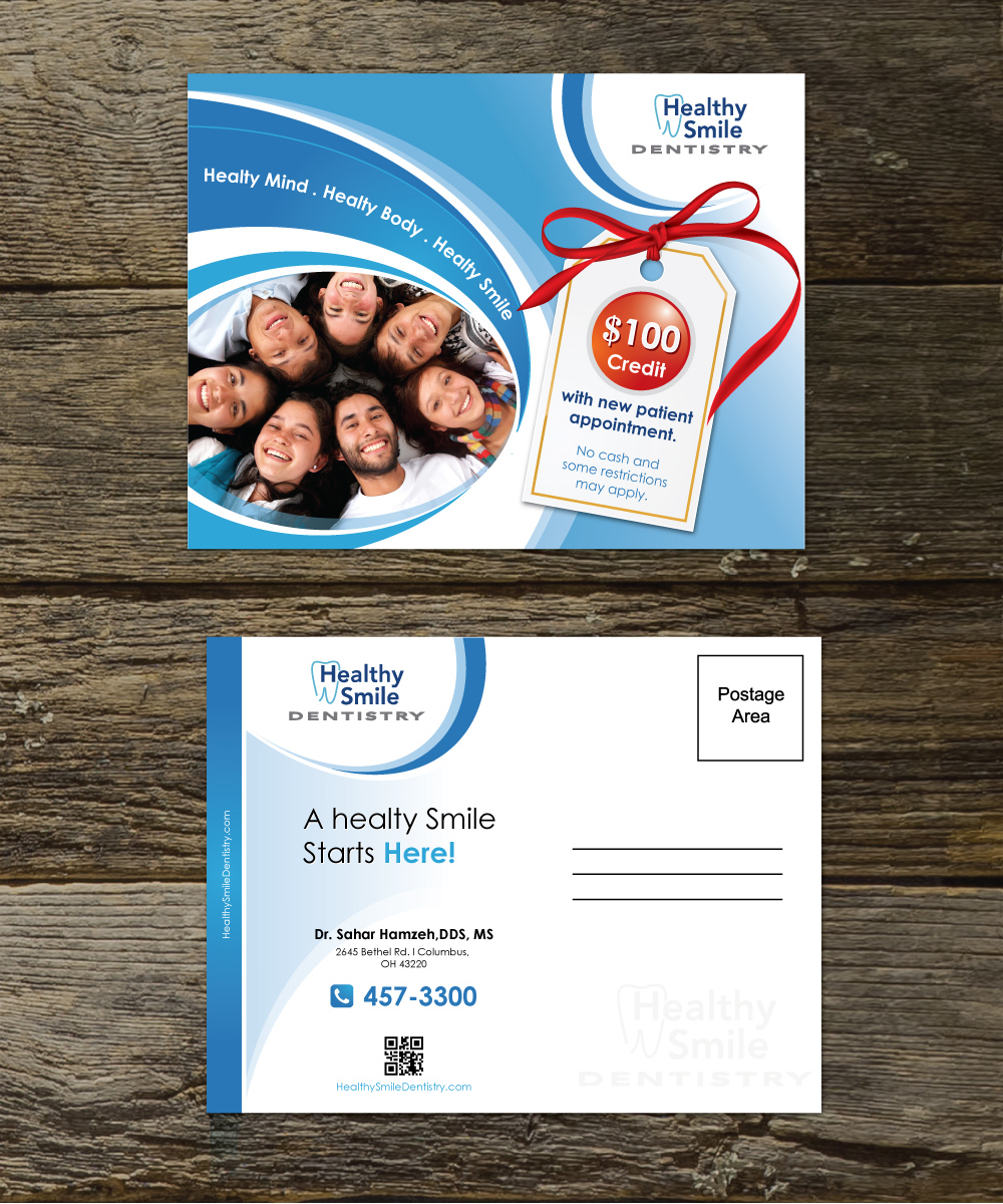 Postcard Design by mouallem zoheir for this project | Design #4734037
