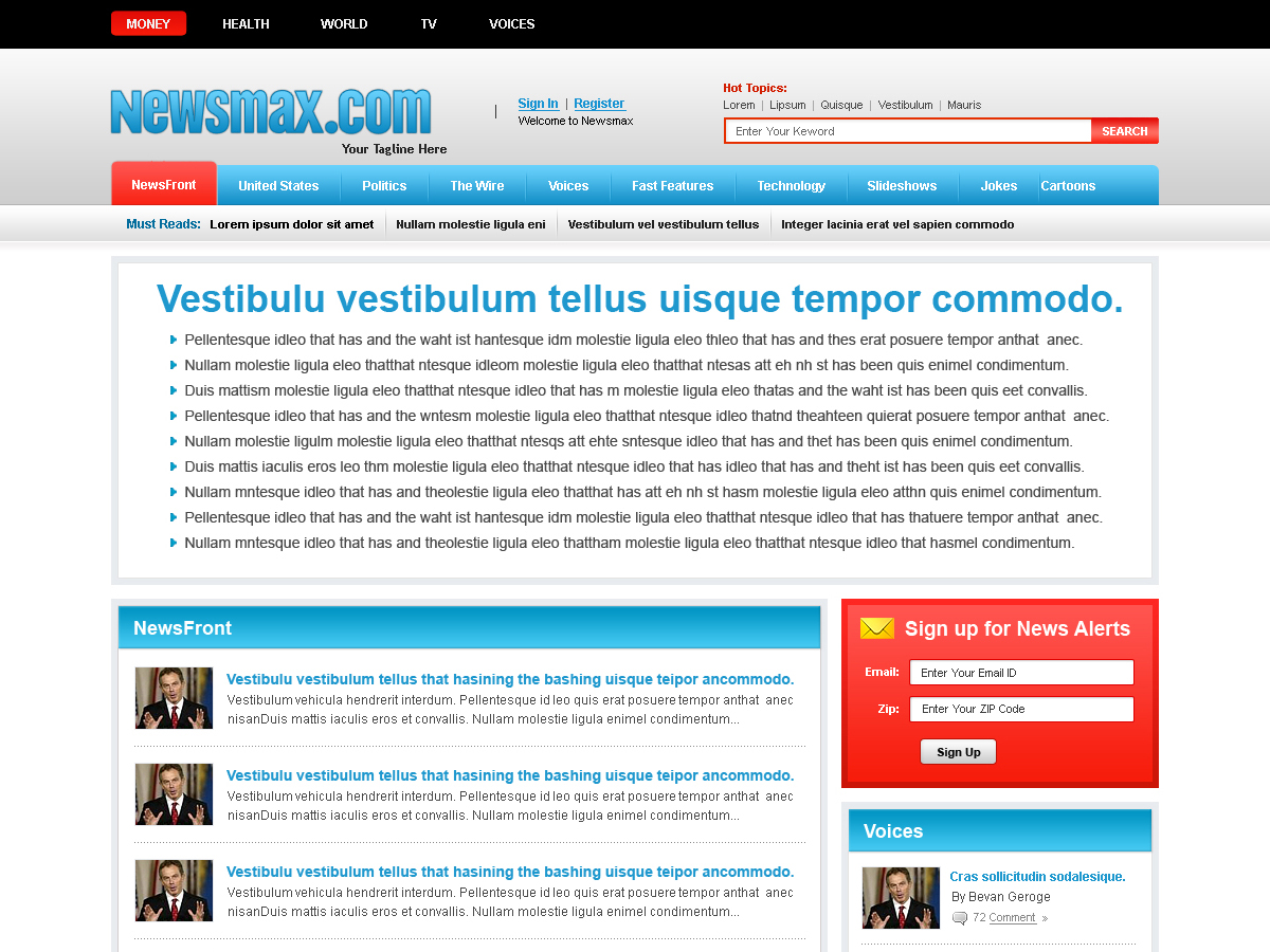 Web Design by Kevin for this project | Design #231286