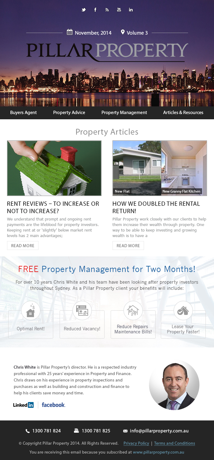 Newsletter Design by Web Skippers for this project | Design #4736367