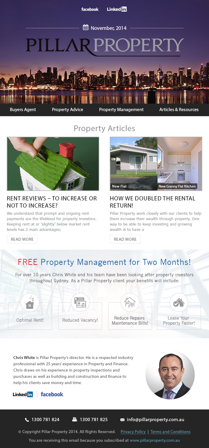 Newsletter Design by Web Skippers for this project | Design #4755042