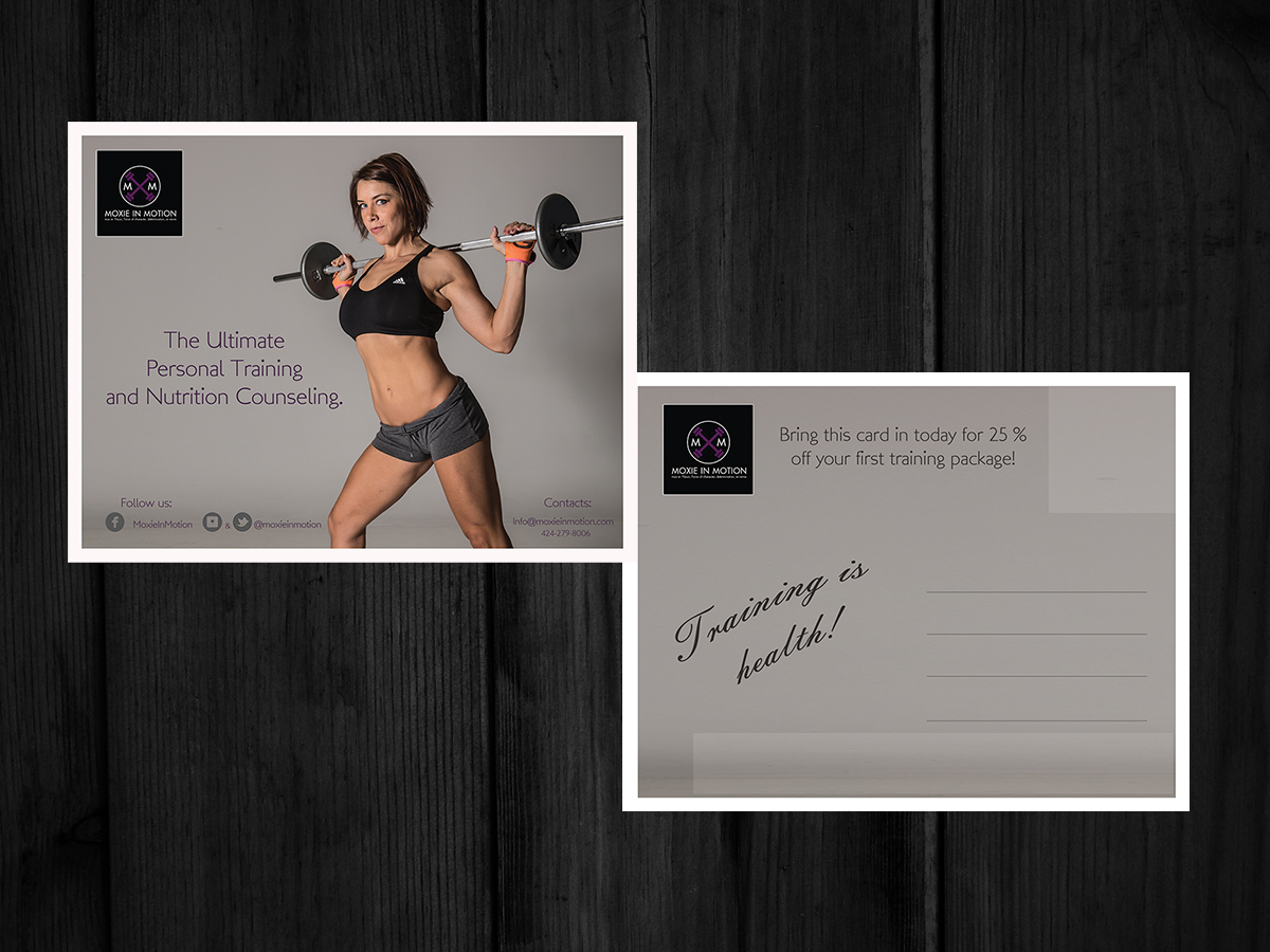 Postcard Design by Mila Tsvet for this project | Design #4736664