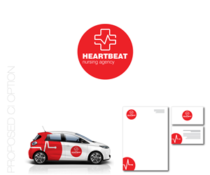 Logo Design by Andy for HEARTBEAT NURSING AGENCY | Design #4725682