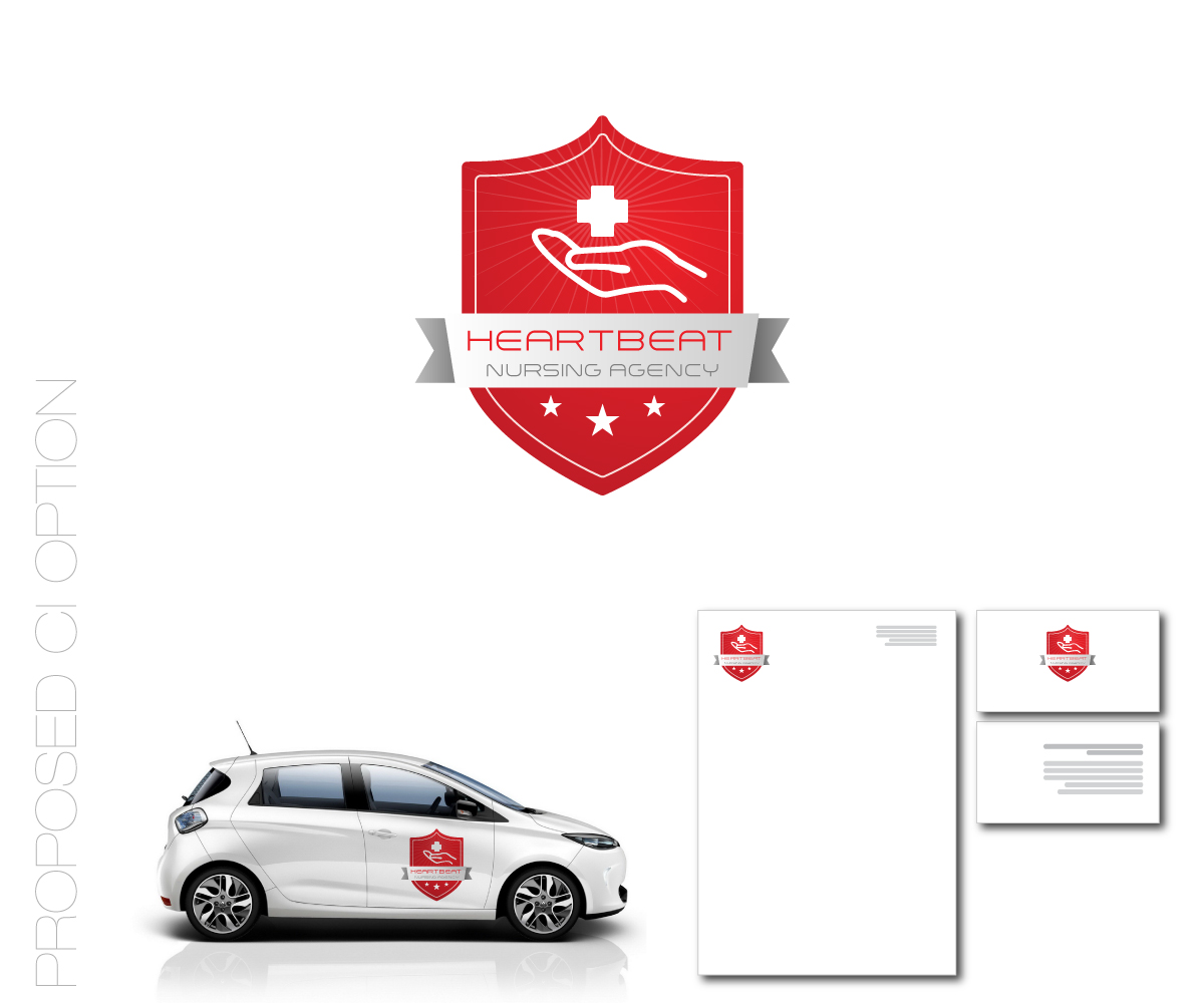 Logo Design by Andy for HEARTBEAT NURSING AGENCY | Design #4725695