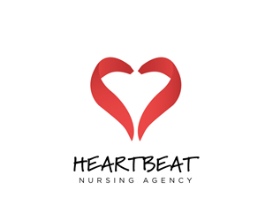 Logo Design by dbdesignsolutions for HEARTBEAT NURSING AGENCY | Design #4703017