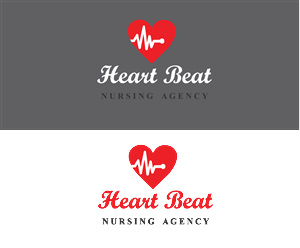 Logo Design by Designer Sriparna for HEARTBEAT NURSING AGENCY | Design: #4704834