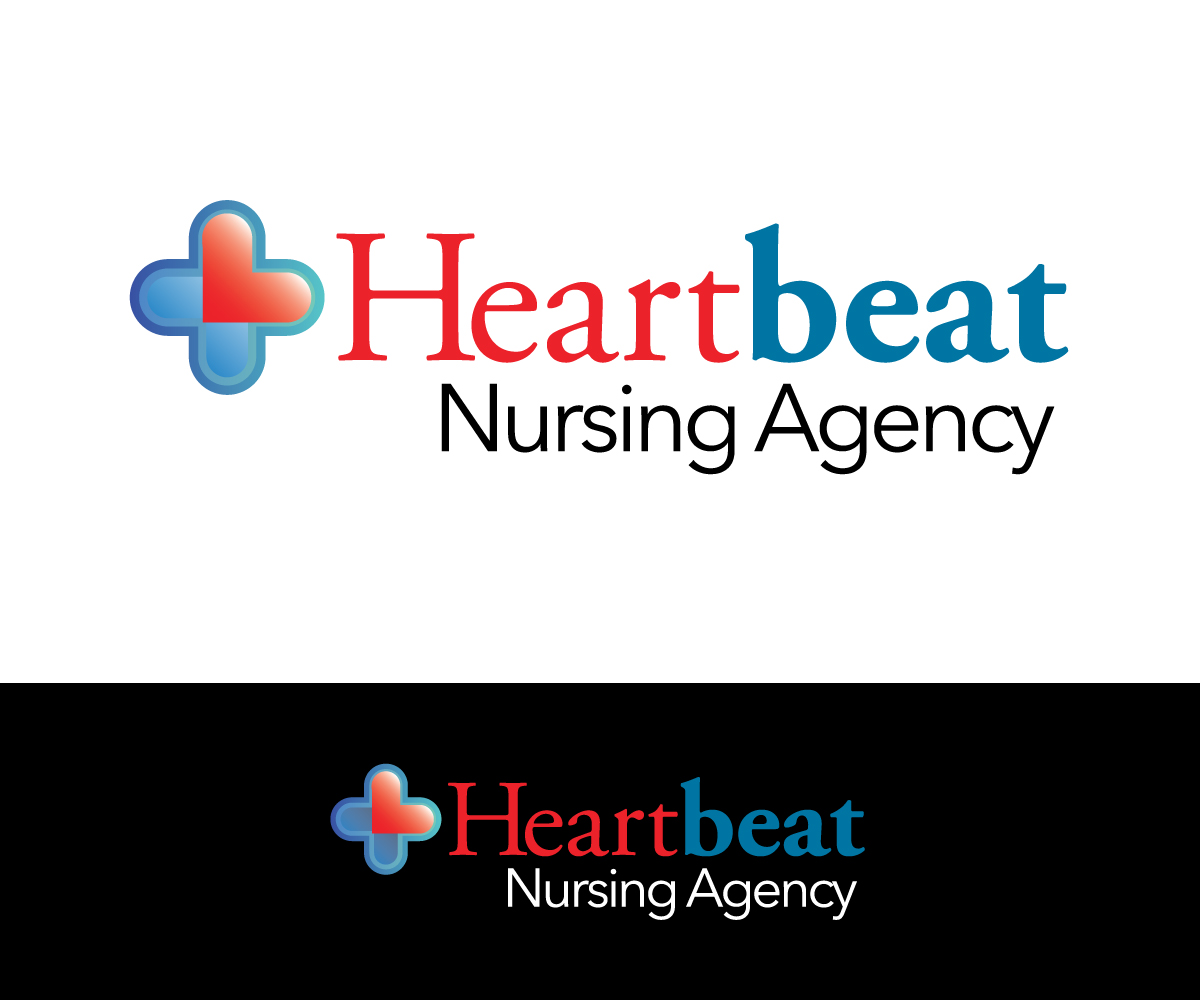 Logo Design by alotarenata for HEARTBEAT NURSING AGENCY | Design #4726344