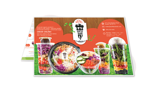 Menu Design by Design Hunger for Seattle Salads | Design: #1345218